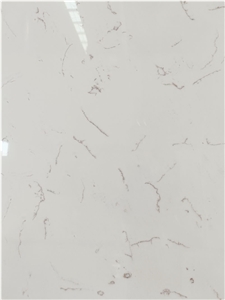 Carrara With Brown Veins Artificial Engineered Quartz Slabs