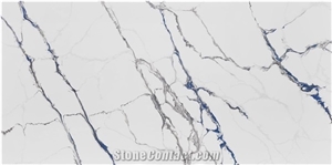Special Tech Marble Look Artificial Engineered Quartz Slabs