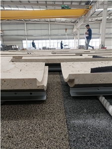 Beige Travertine Wall Stones, Masonry Building Ornaments