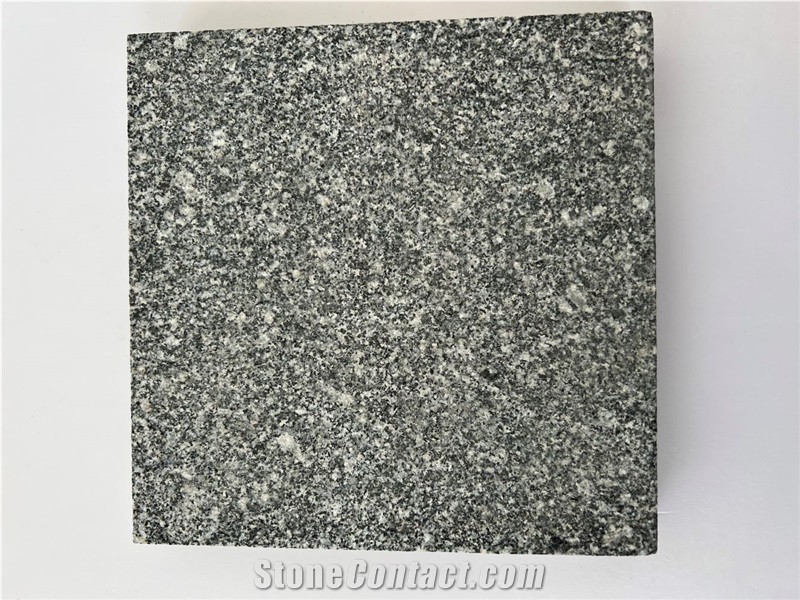 Black & White Sesame Black Polished/Flamed Tiles