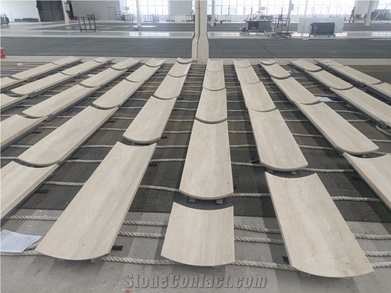 Ivory Beige Travertino Exterior/Inner Wall Panels