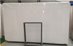 Plain White Marble Crystal White Polished Slabs
