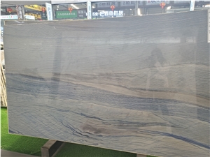 Azul Macaubas Brazil Blue Luxury Stone Quartzite Slab Tile