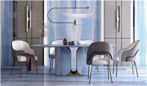 Azul Macaubas Brazil Quartzite Slab Wall Tile