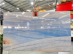 Brazil Azul Macaubas Quartzite Blue Stone Slab Tile