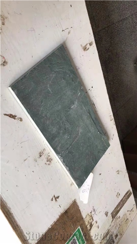 China Natural Green Slate Floor Tiles