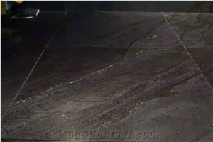 Galaxy Gold Black  Marble Vein Slab Tile