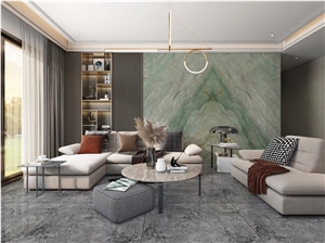 High Quality Brazil Green Gaya Quartzite Slab For Interior