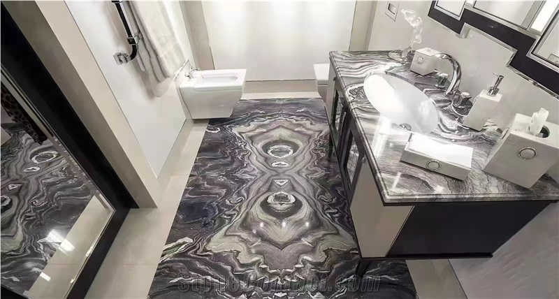 Italy Marble Rosso Luana Slab French Pattern