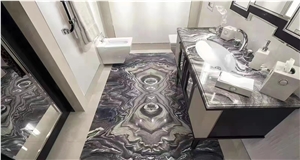 Italy Marble Rosso Luana Slab French Pattern