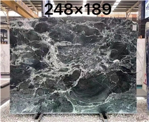 Italy Prada Green Marble Polished Slab Floor Tile