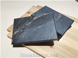 Natural Black Galaxy  Slab Tile Marble Veins