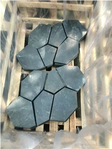 Natural Stone Slate Flagstone Walkway Sawn Cut