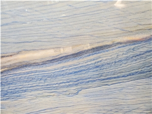 Polished Azul Macaubas Blue Quartzite Polished Big Slab