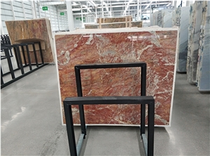 Van Gogh Emperor Gold Marble Slab For Interior Design