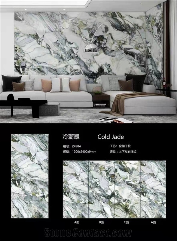 Ice Jade Green Sintered Stone