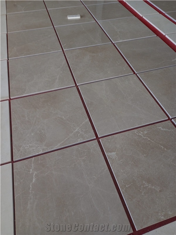 Burdur Dark Beige Marble Slabs- Burdur Cream Beige