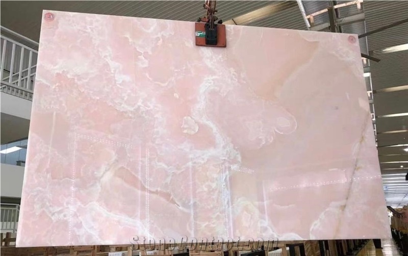 Pink Onyx Slabs