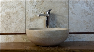 Classic Travertine Sinks
