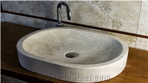 Classic Travertine Sinks