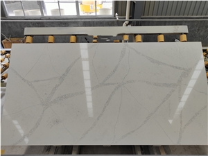 Calacatta White Quartz Stone Slabs