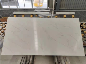 Calacatta White Quartz Stone Slabs