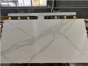 Calacatta White Quartz Stone Slabs