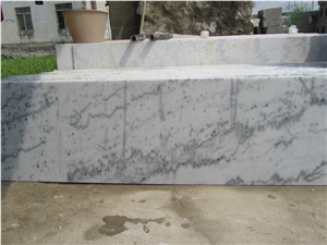Guangxi White Marble Tile Slabs With Selected Quality Grade