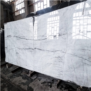 Neyriz Wavy Crystalline Marble, White Marble Slabs Neyriz Wavy Crystalline Marble, White Marble Slabs