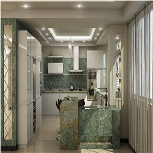 Turquoise Granite Kitchen Countertop Turquoise Granite Kitchen Countertop