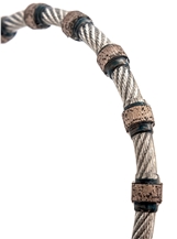 7.4Mm 8.0Mm 9.0Mm Plastic Coating Multi Diamond Wire
