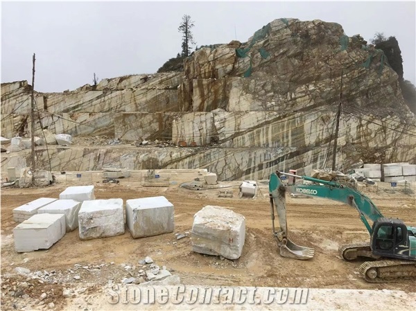 China Zebrino Blue Marble Blocks, Zebrino Bluette Marble
