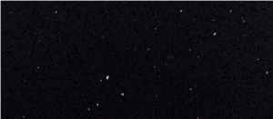 Quartz Stone Negro Chispas- Black Sparks Kitchen Countertop