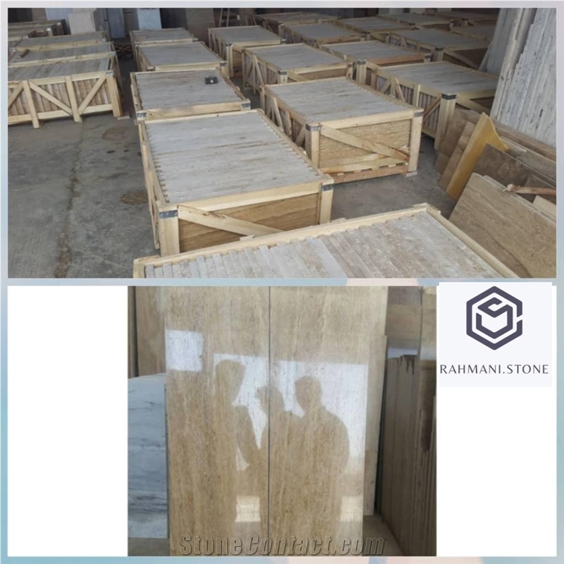 Light Beige Travertine Blocks