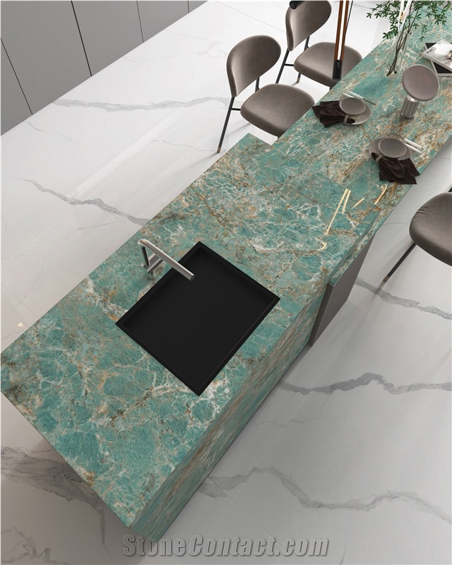 Artificial Stone Sintered Stone AMAZON GEREEN