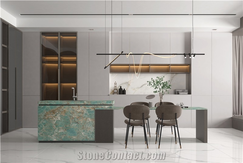 Artificial Stone Sintered Stone AMAZON GEREEN