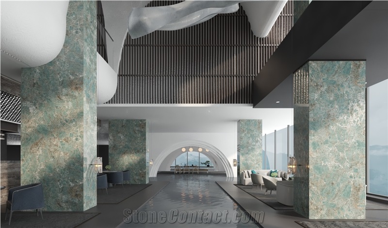 Artificial Stone Sintered Stone AMAZON GEREEN