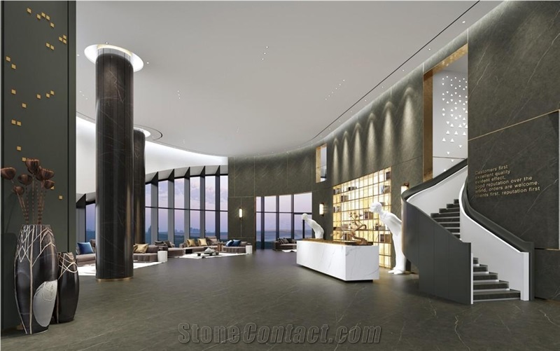 Artificial Stone Sintered Stone ARMANI DARK GREY