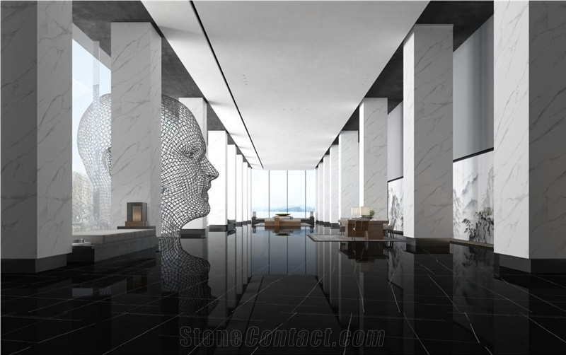 Artificial Stone Sintered Stone BLACK MARQUINA