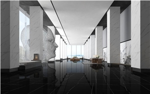 Artificial Stone Sintered Stone BLACK MARQUINA Artificial Stone Sintered Stone BLACK MARQUINA