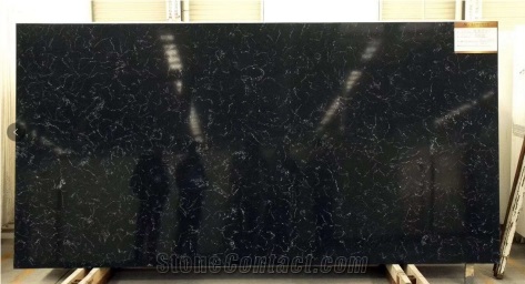 Carrara Black Quartz Stone A Quality Slabs And Tiles