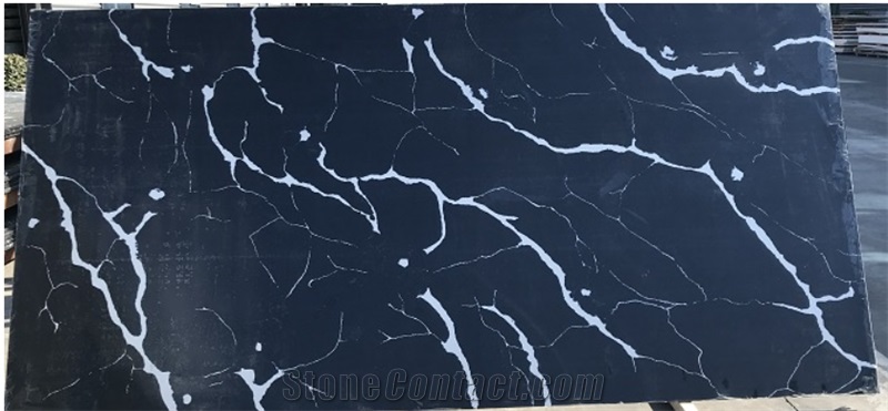 Quartz Stone Calacatta Blanco Polished