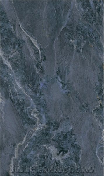 Sintered Stone Slabs Blue Danube Infinity Cotinuous Pattern