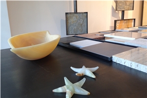 Honey Onyx Custom Design Wash Basin