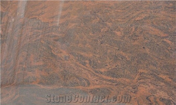 RED MULTI COLOR- Multicolor Red Granite Slabs