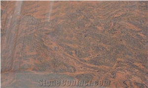 RED MULTI COLOR- Multicolor Red Granite Slabs