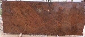 RED MULTI COLOR- Multicolor Red Granite Slabs
