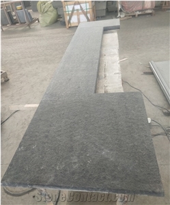Black Basalt Floor Tiles,Vietnam Black Basalt Flamed Tile