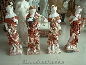 Customize Color Marble Hand Carving Garden Stone Sculpture