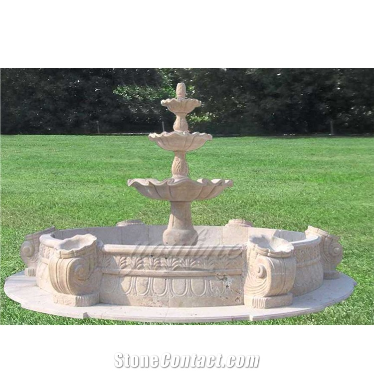 Garden Carved  Black Granite Stone Rolling Sphere Fountain